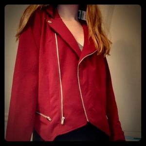 Maroon/Red jacket
